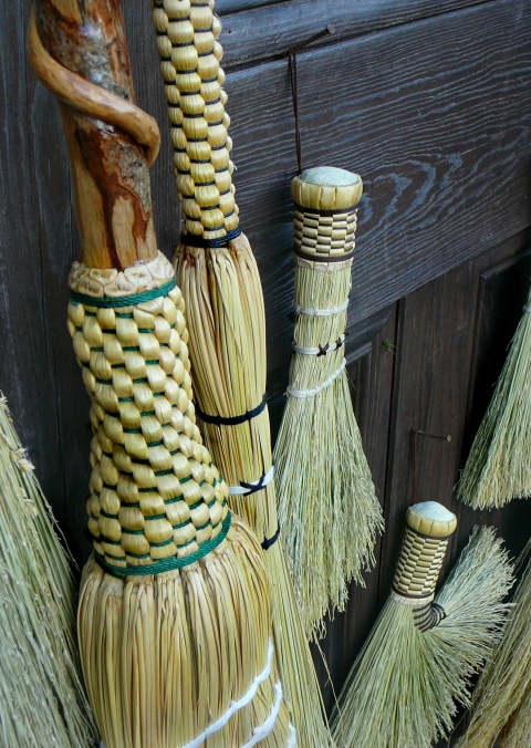 Broom Plaiting