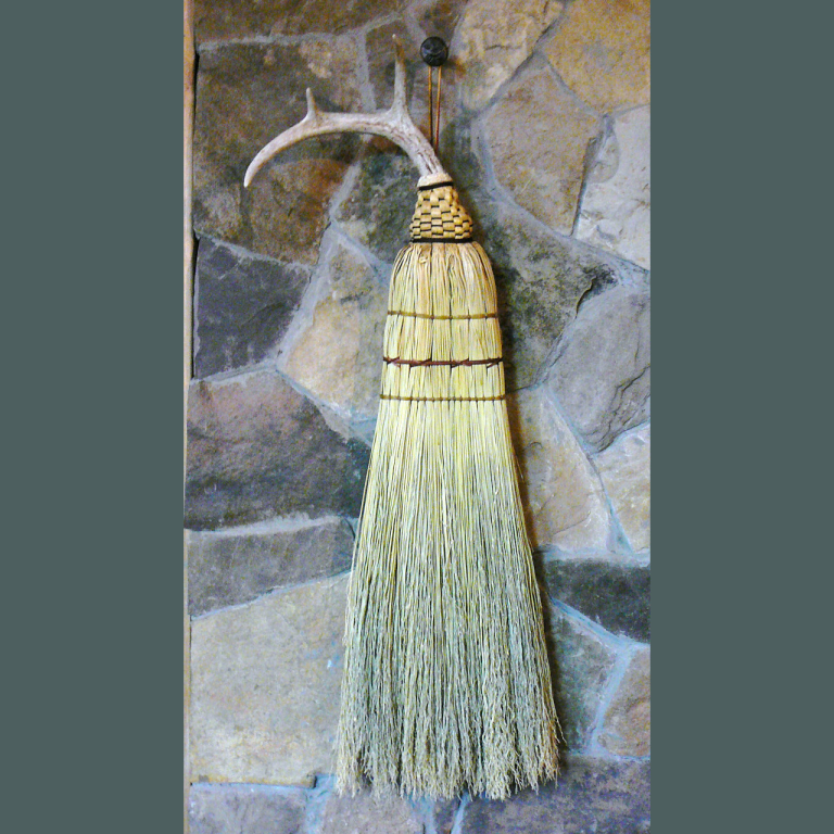 Fireplace Broom Hearth Broom Small Broom for the Fireplace Wood